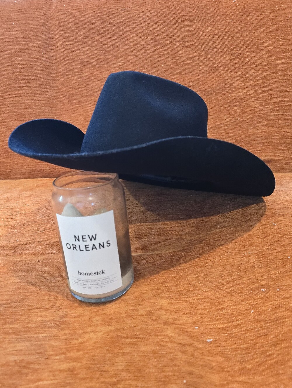 Black Felt Wool Western Cowboy Hat